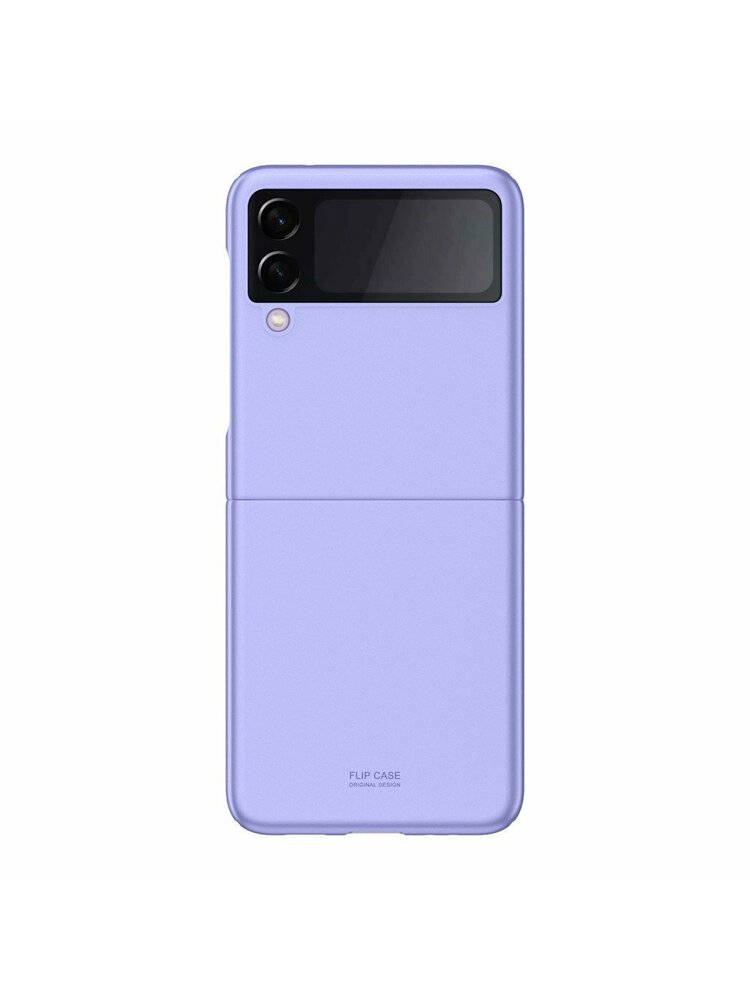 Atverčiamas dėklas, skirtas Samsung Galaxy Z Flip3 5G, violetinis