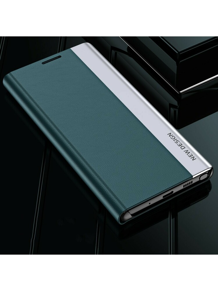 Šoninis magnetinis dėklas, skirtas Xiaomi Redmi Note 11 5G / Poco M4 Pro 5G, mėlynas