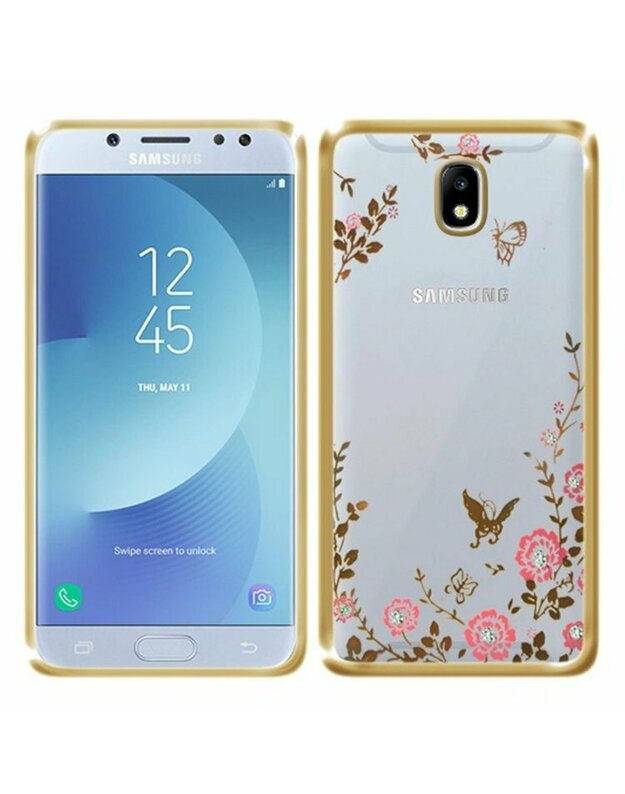 Forcell Diamond galinis dangtelis, skirtas Samsung J530 Galaxy J5 (2017), auksinis