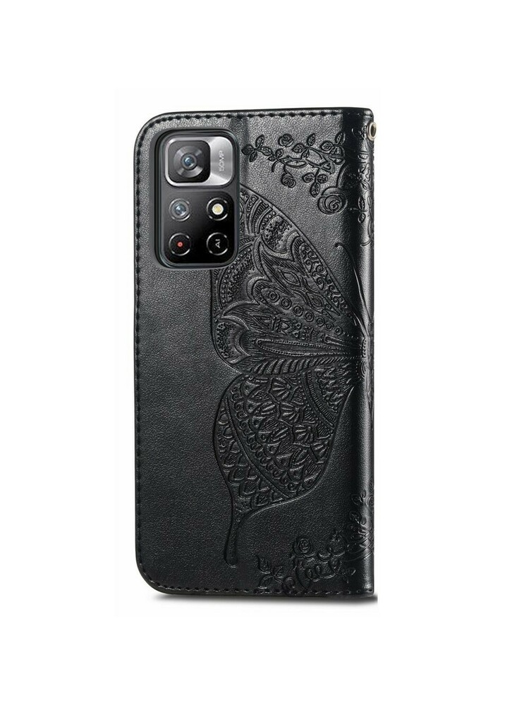 Etui Wallet do Xiaomi Redmi Note 11 5G / Poco M4 Pro 5G , durgelis , juoda