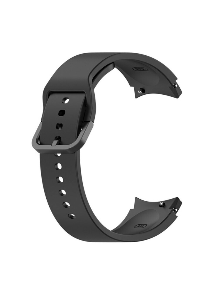 Silikoninis dirželis, skirtas Galaxy Watch 4/4 Classic, juodas 20 mm