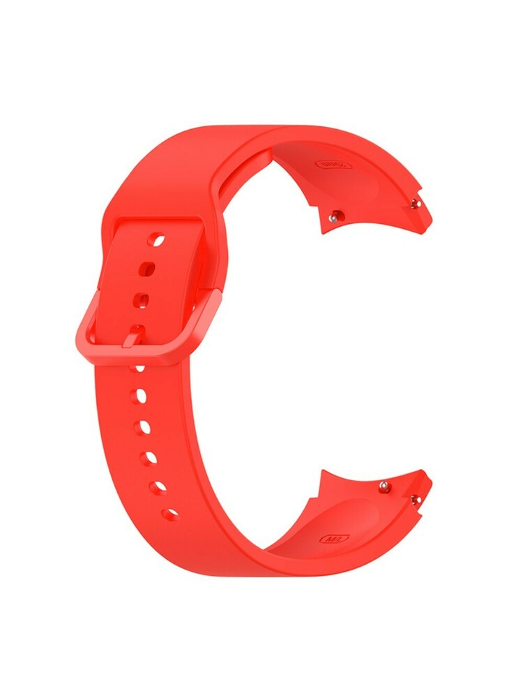 silikoninis dirželis, skirtas Galaxy Watch 4/4 Classic, raudonas 20 mm 