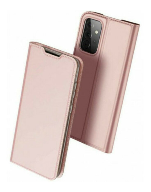 Dux Ducis atverčiamas dėklas Samsung Galaxy A53 5G rožinis