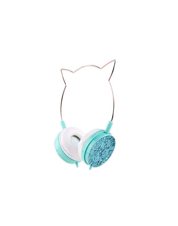 Ausinės CAT EAR modelis YLFS-22, mėlynos, 3,5 mm lizdas