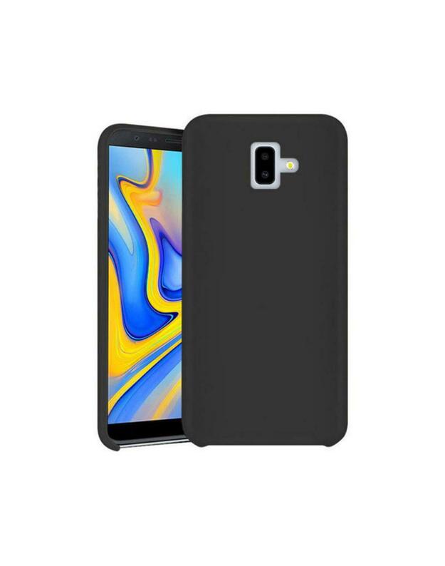 „Forcell“ silikoninis dėklas, Samsung Galaxy J6 Plus (2018)  juodas 