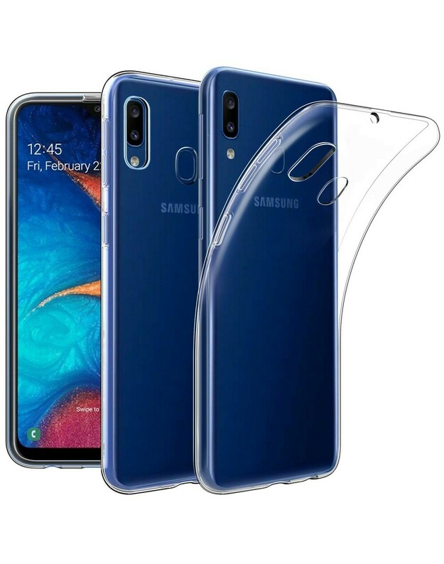 Mercury dėklas Anti-geltonas Jelly Ultra Slim Samsung Galaxy A20e