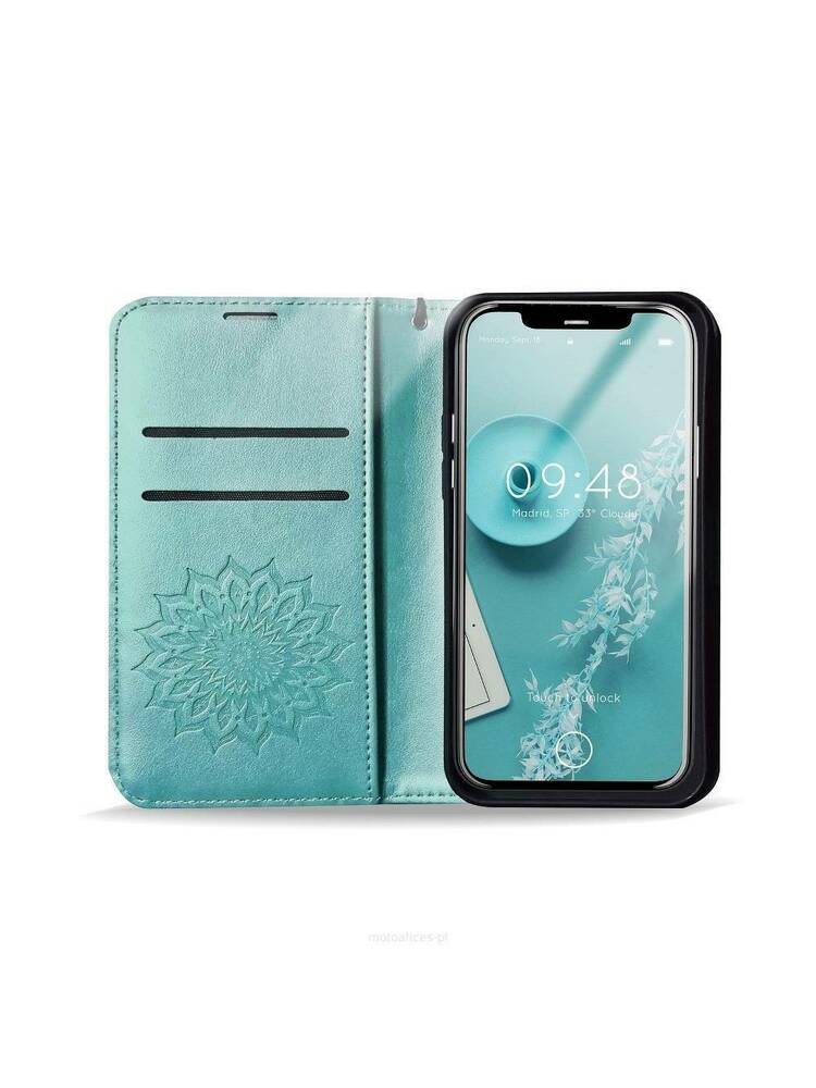 Forcell MEZZO atverčiamas dėklas, skirtas XIAOMI Mi 11 Lite 5G /4G Mandala Green