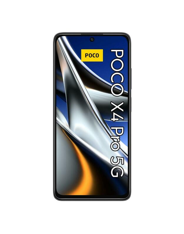 POCO X4 Pro 5G 8GB/256GB Laser Black 108 MP didelio dydžio jutiklis